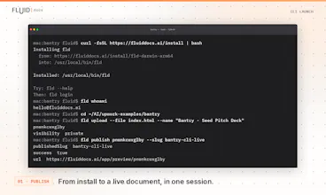 FluidDocs CLI gallery image