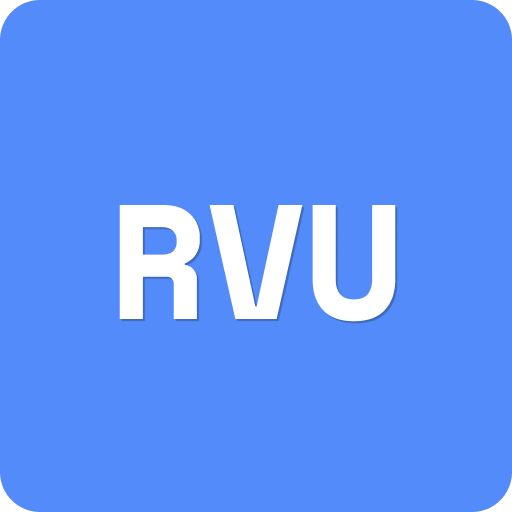 RVU Tracker - Product Hunt launch logo and brand identity