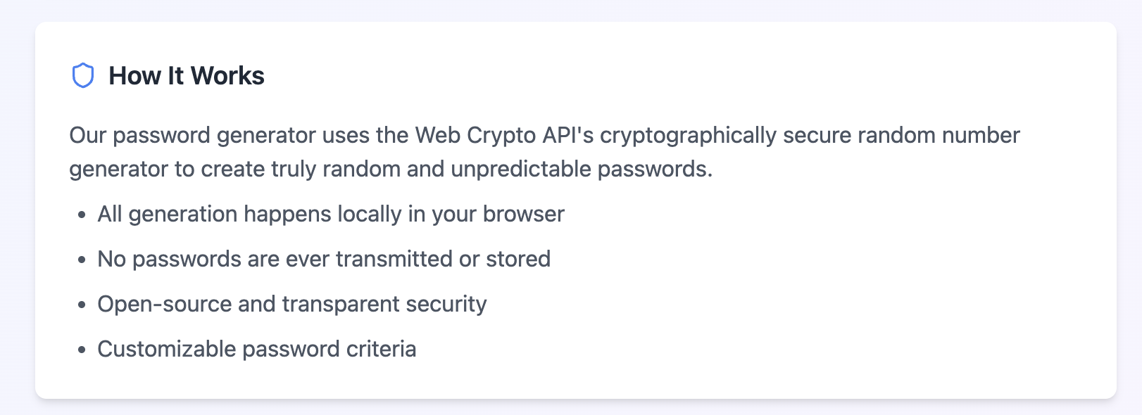 Mídia 5 de Gerador de senha grátis - Forte e seguro |getrandompassword.com