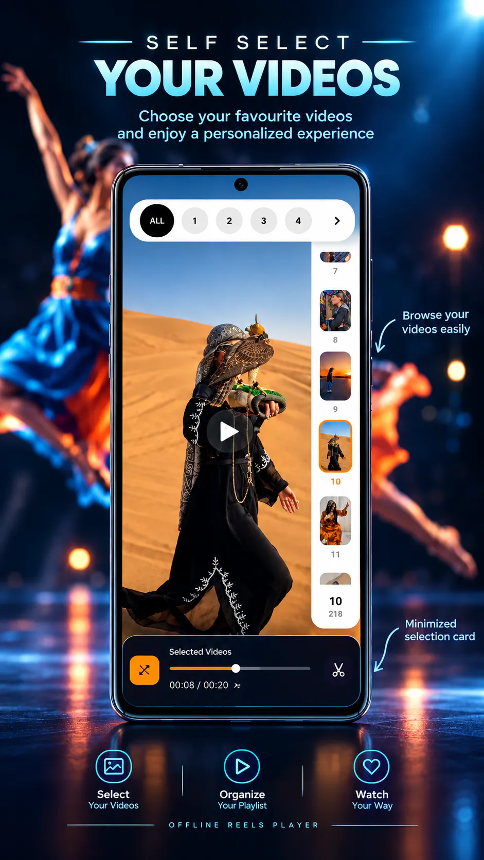 Reels Player - Offline Video gallery image