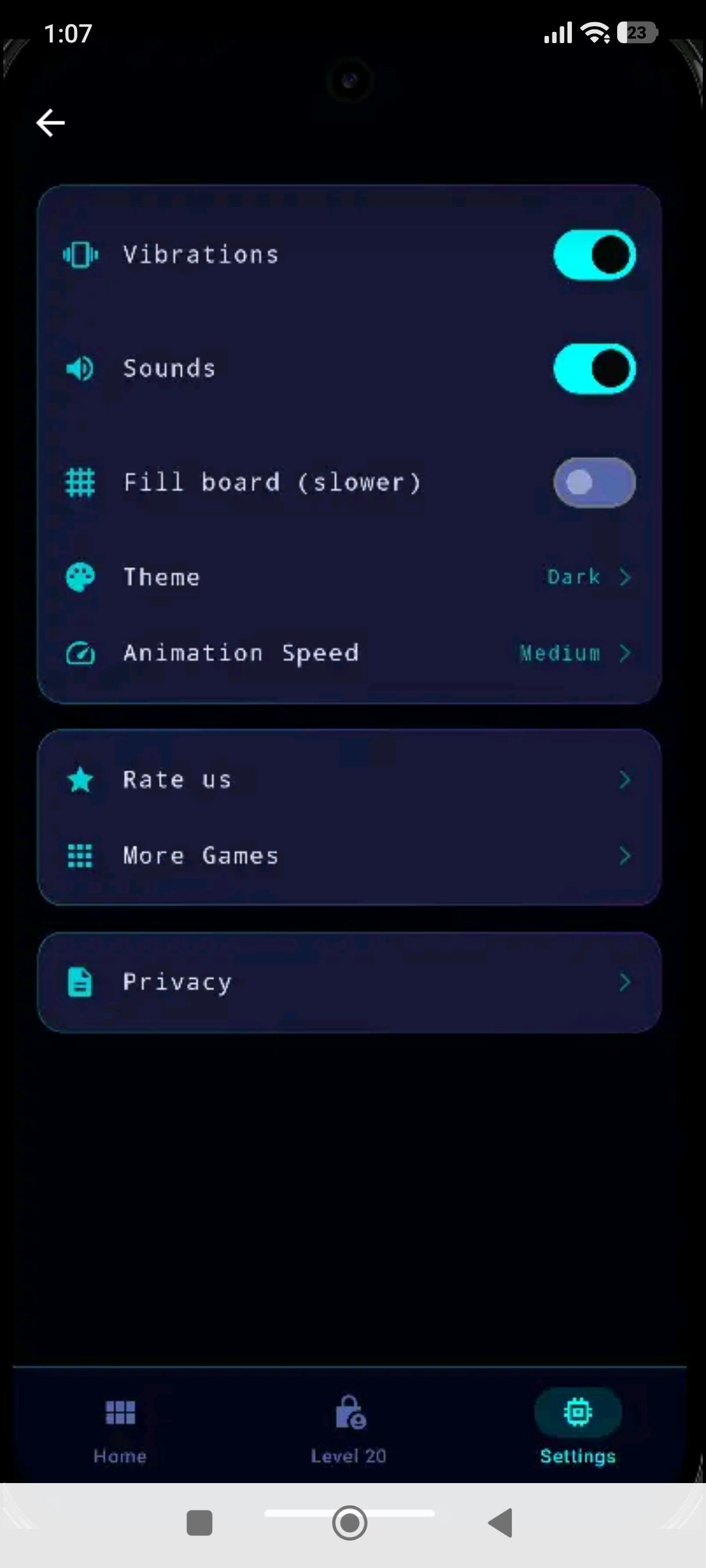 Arrows Neon Puzzle Game gallery image