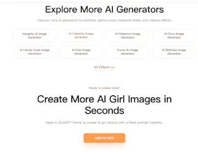 AI Girl Generator gallery image