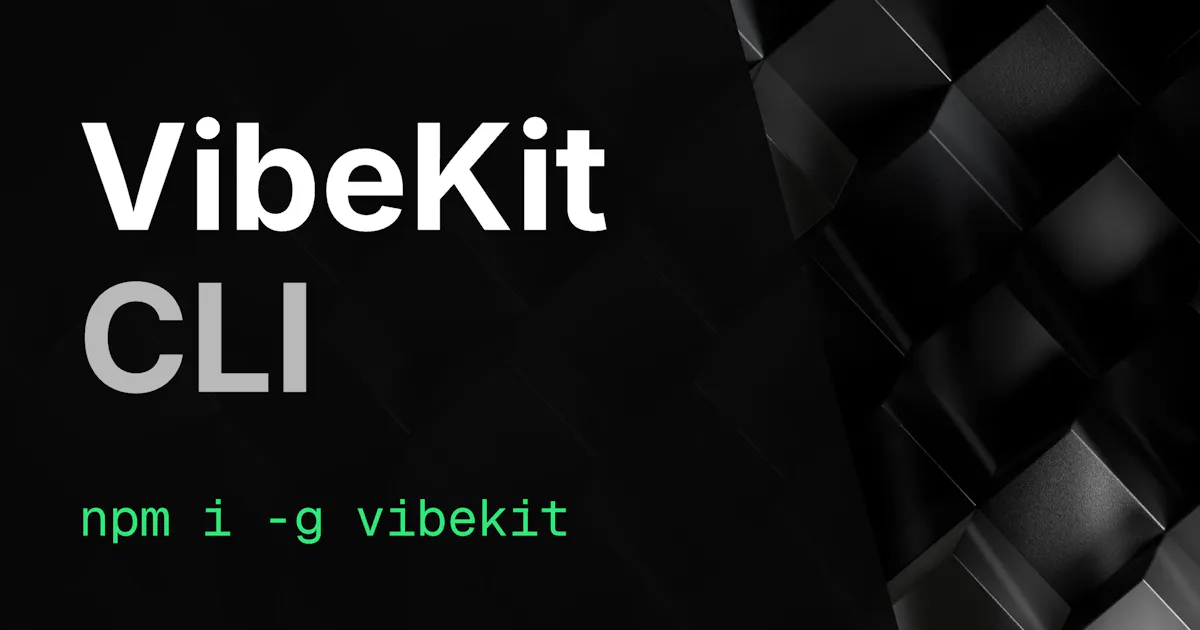 VibeKit CLI