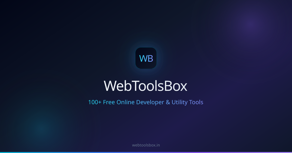 WebToolsBox - Main product screenshot demonstrating key features and user interface