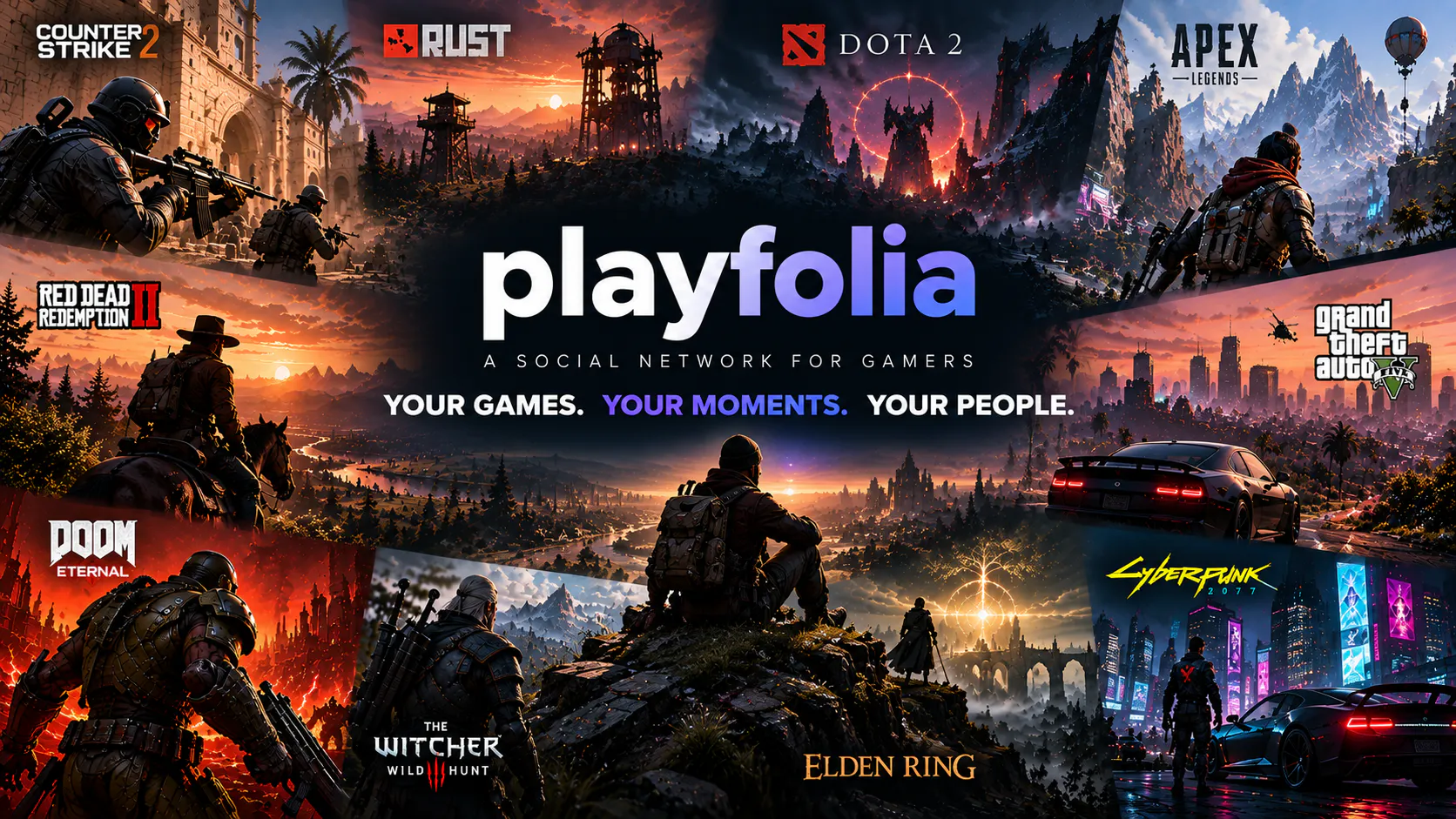 Playfolia — Social Network for Gamers gallery image