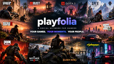 Playfolia — Social Network for Gamers gallery image