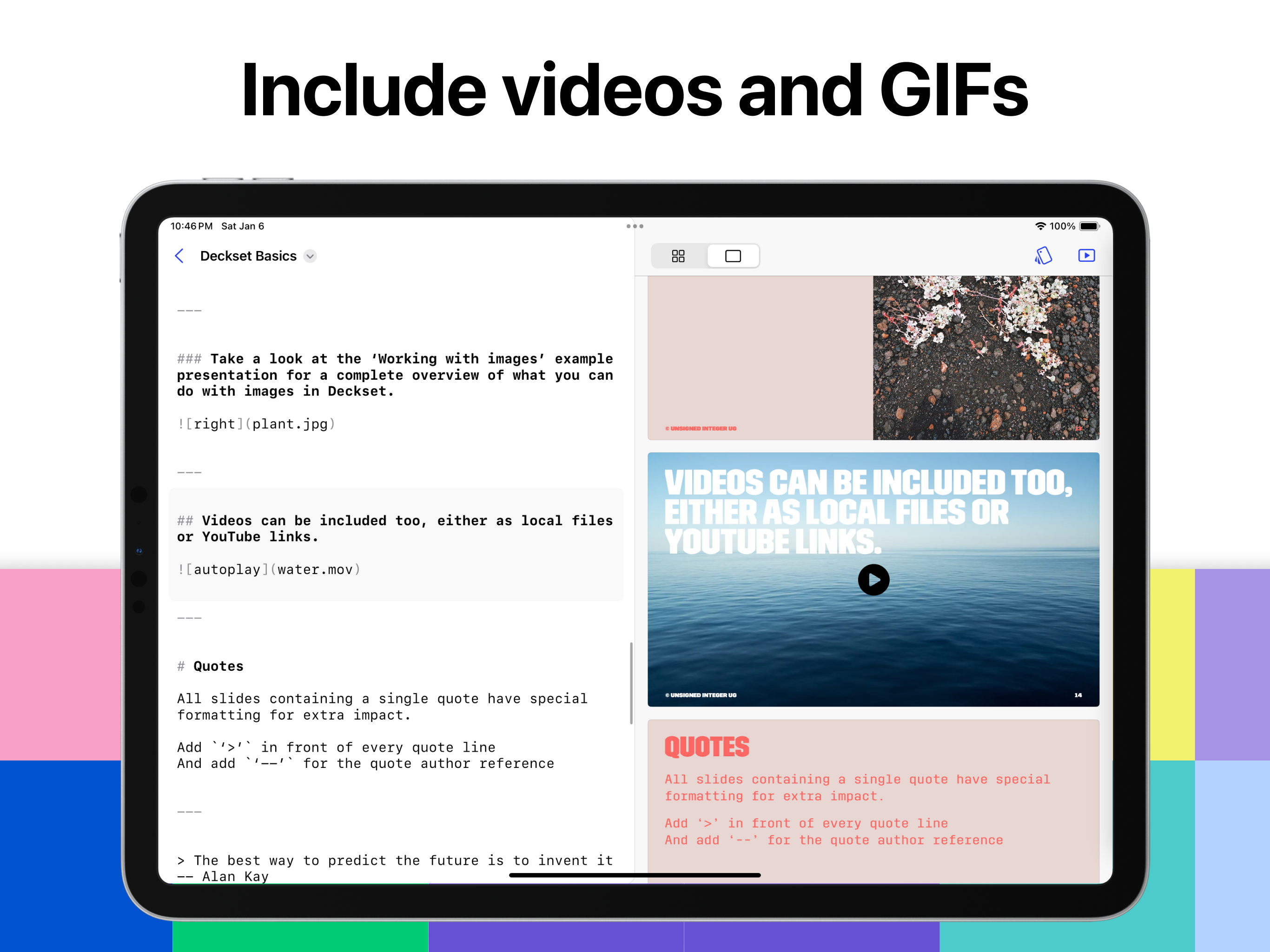 Decktet iOS media 5