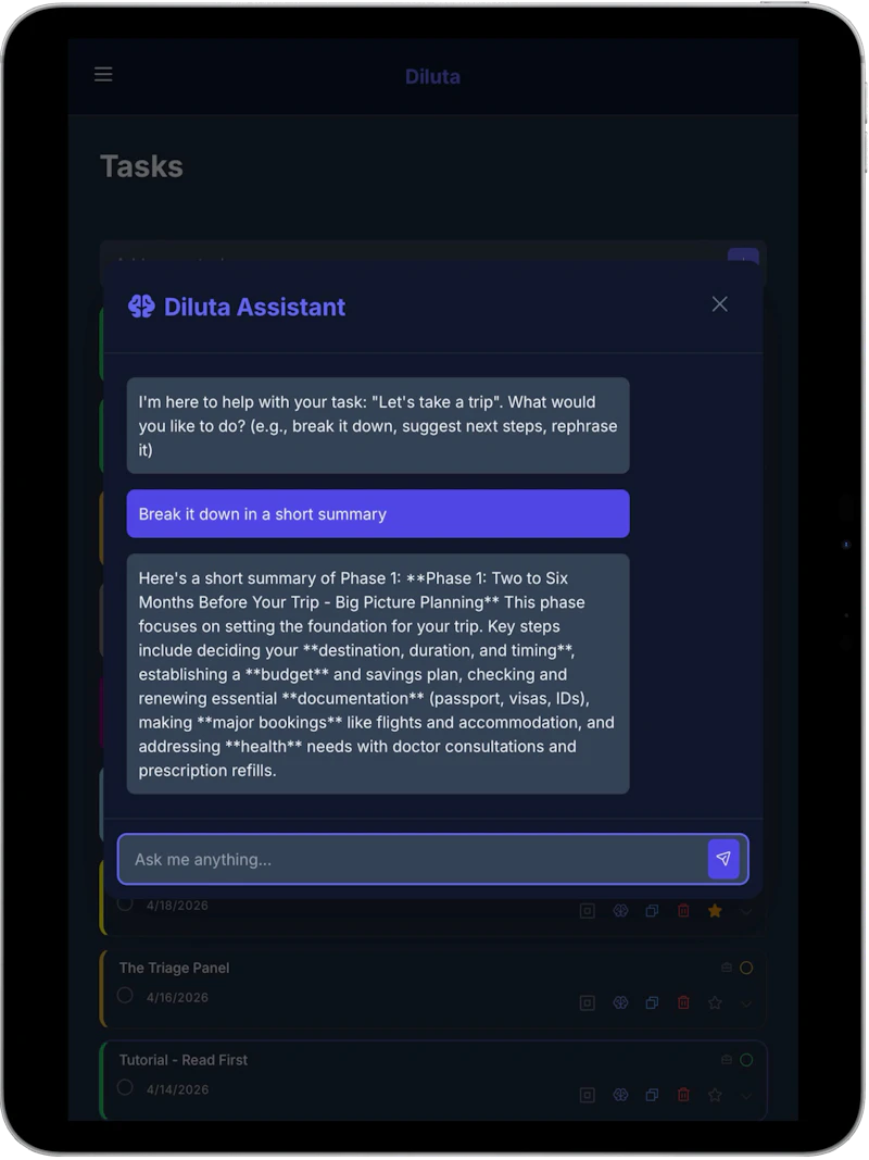 Diluta screenshot 3