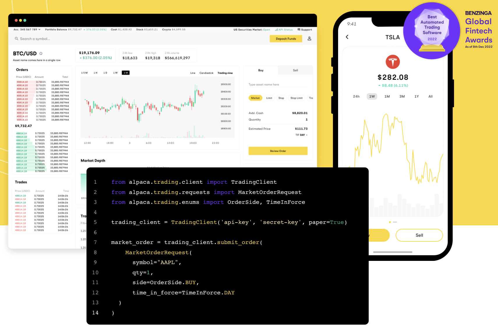 Alpaca Trading API Image