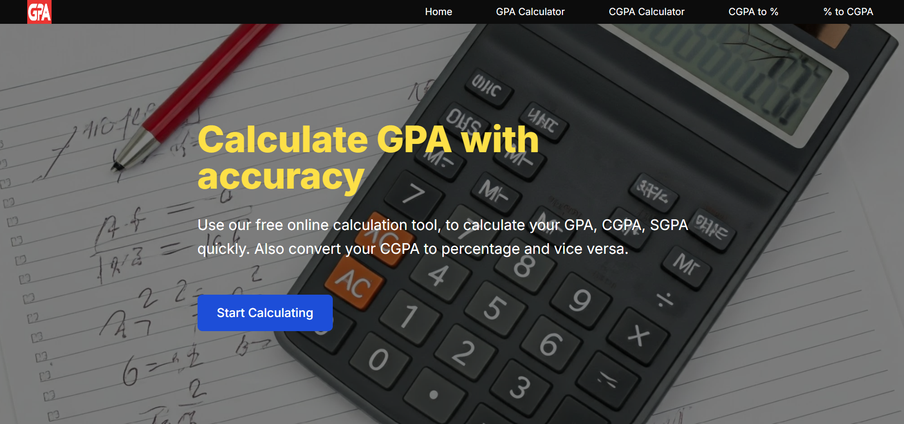 GPA, calcolatore CGPA media 2
