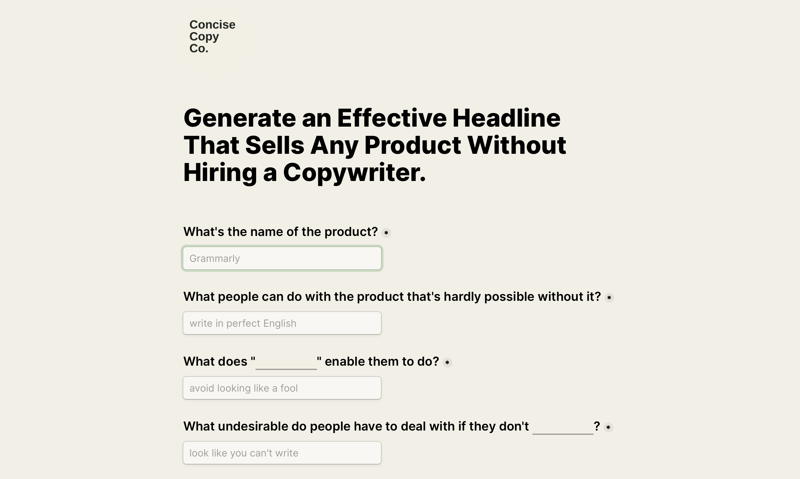 Effectieve headline -generator - Haal onmiddellijk een kop die verkoopt zonder een copywriter media 1