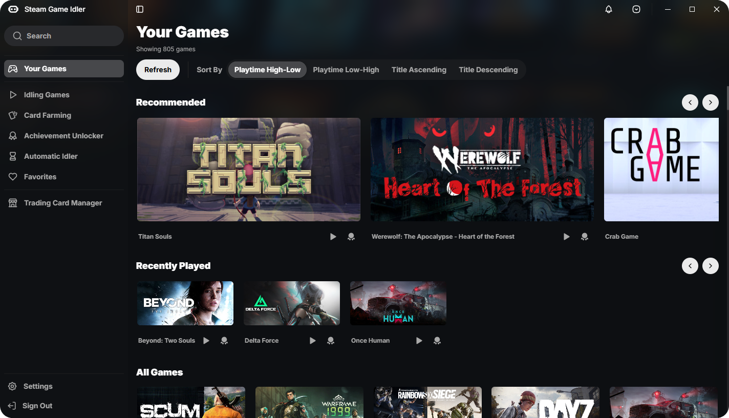 Steam Game Idler gallery image