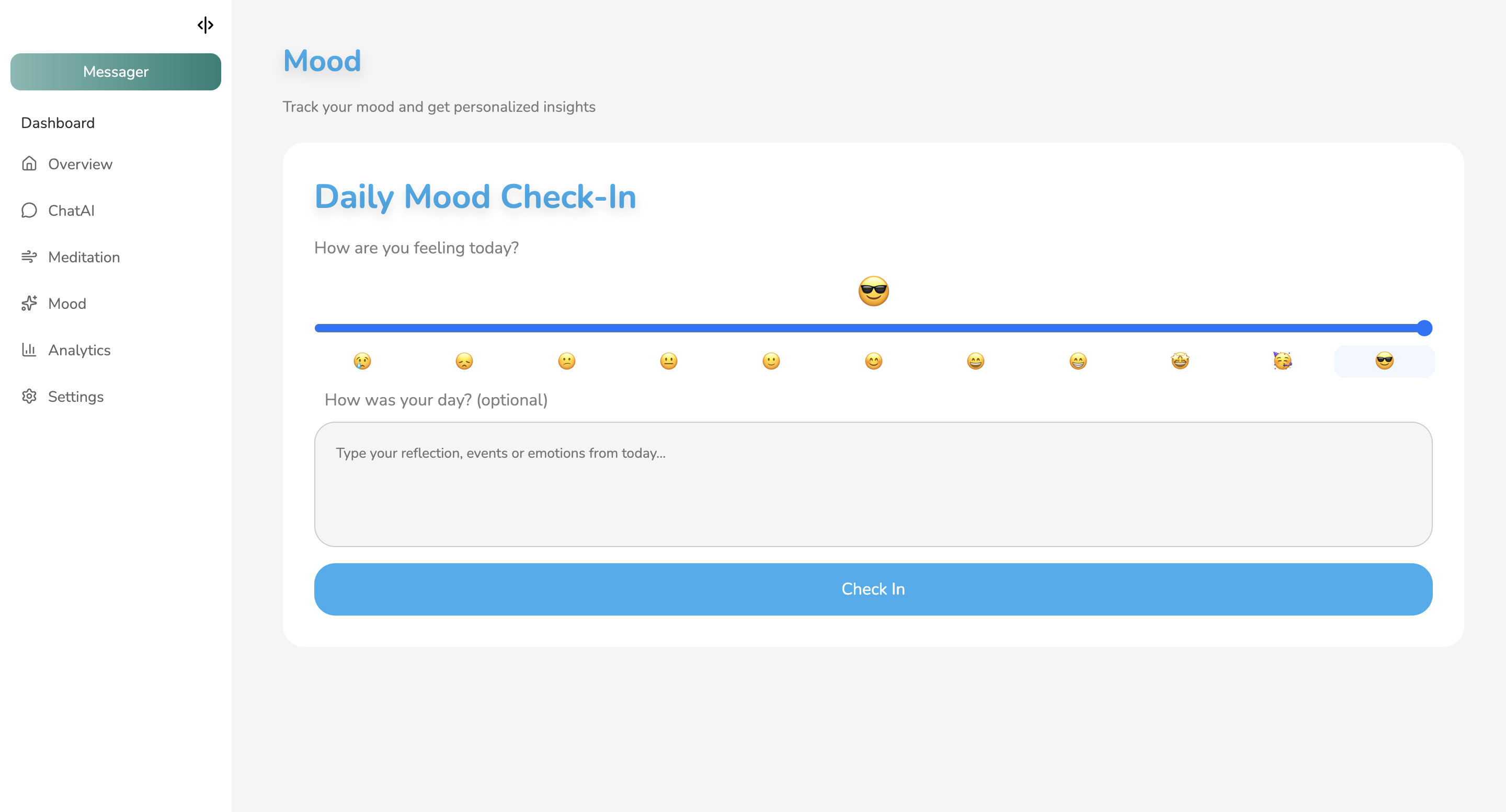 CalmaAI - Screenshot 5 showing product features and functionality