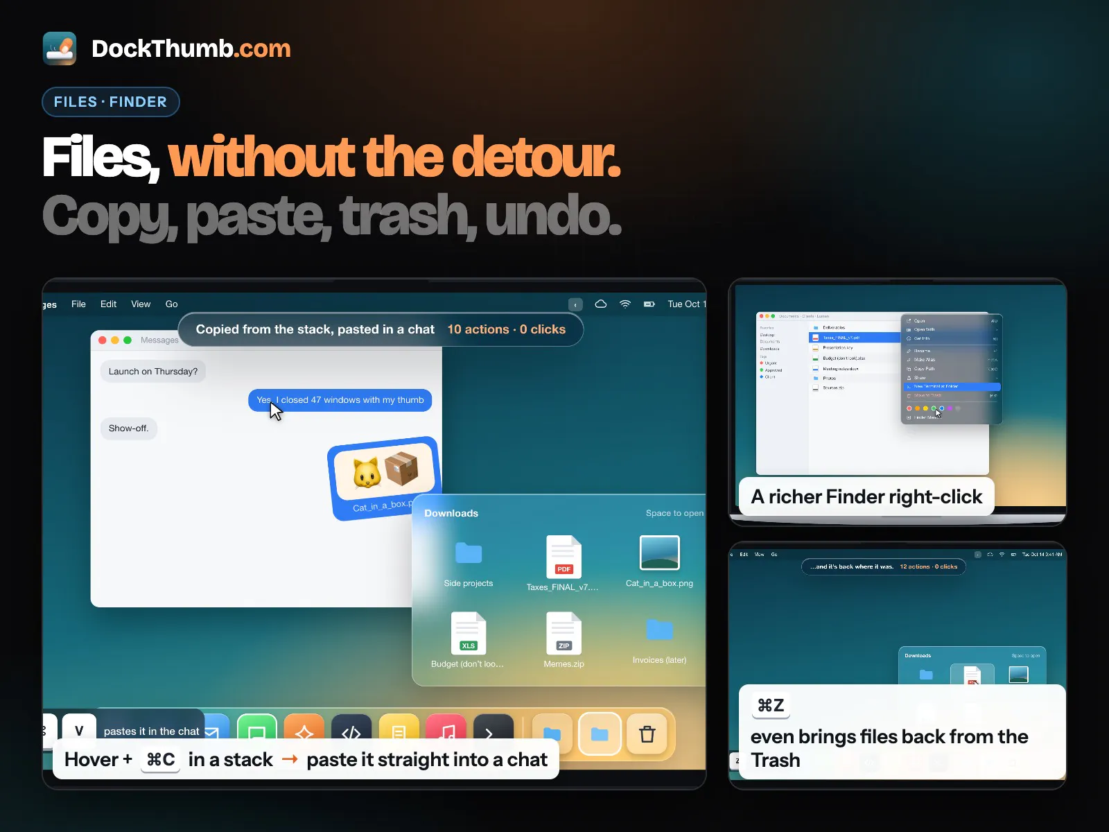 DockThumb screenshot 6