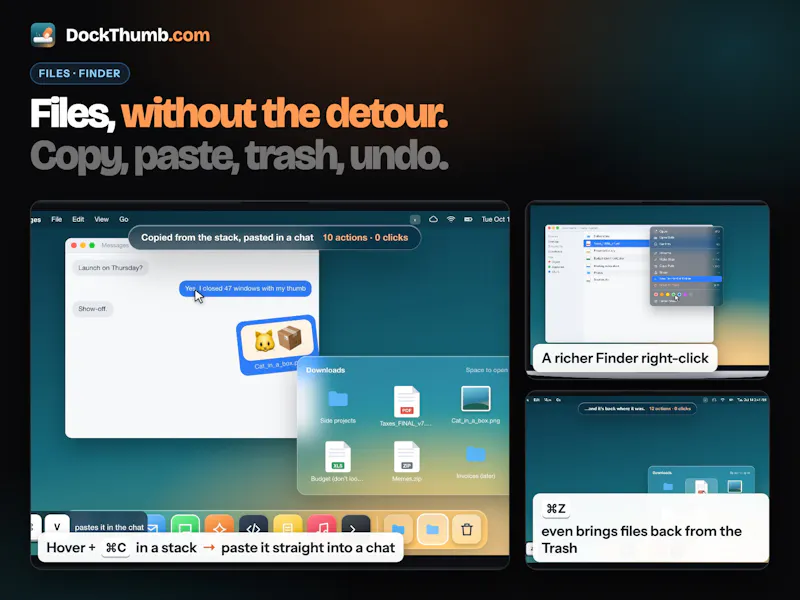 DockThumb screenshot 6