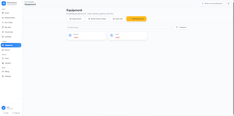 MaintenEase screenshot 5