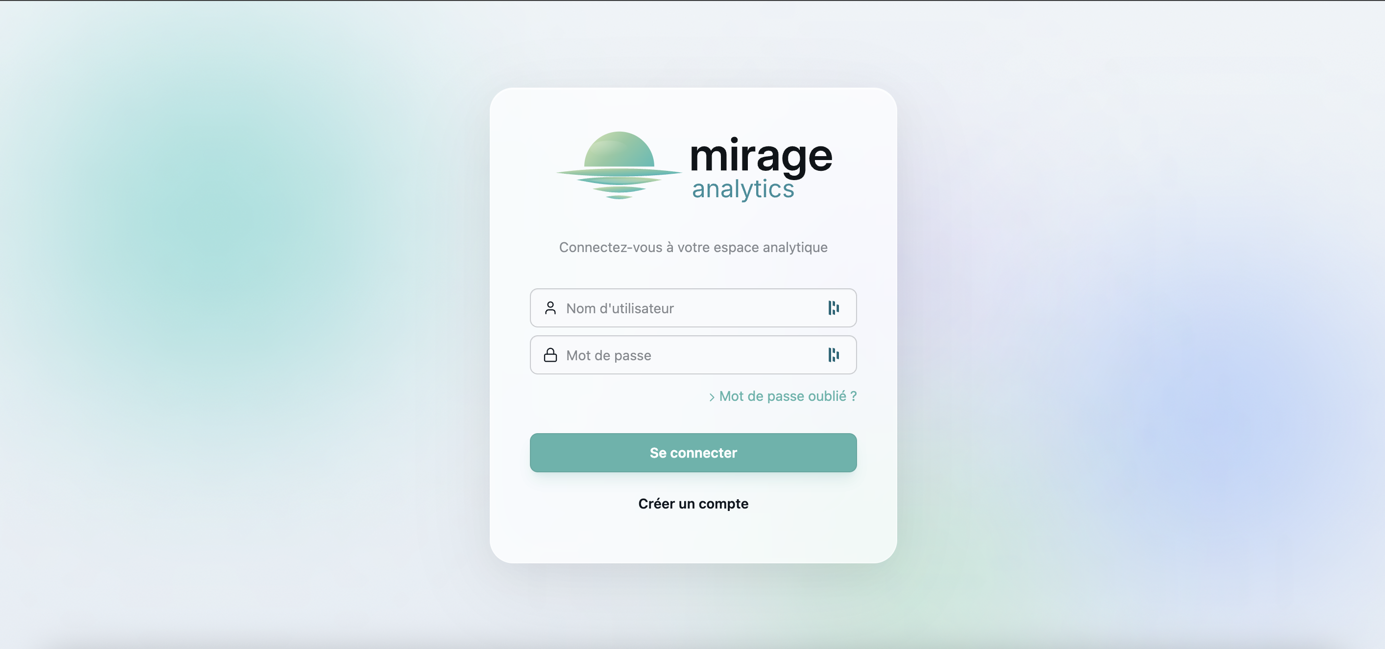 Mirage Analytics gallery image