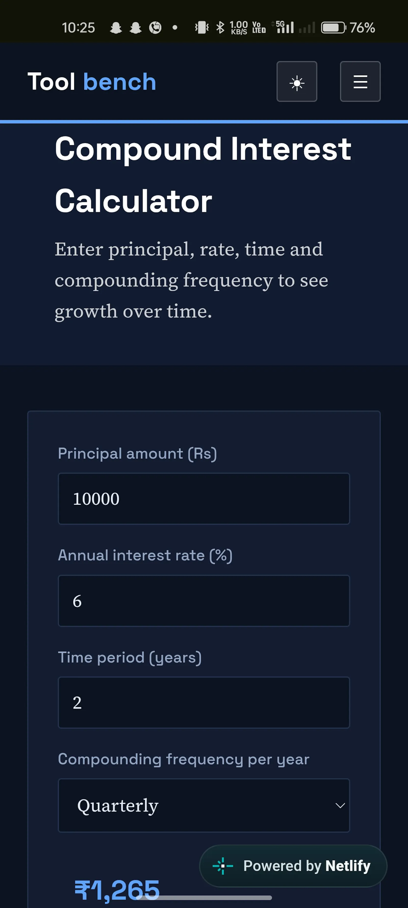 Toolbench — Free tools for students screenshot 3