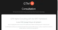 GTM Alpha Consultation