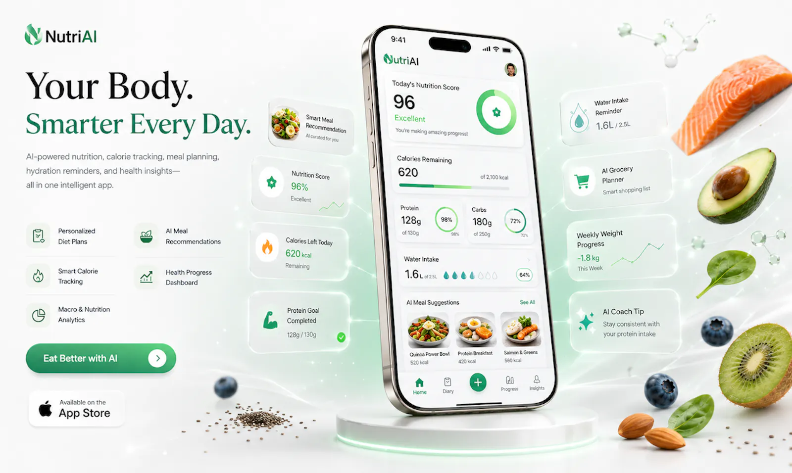 NutriAI: Diet Plan & Tracker screenshot 2