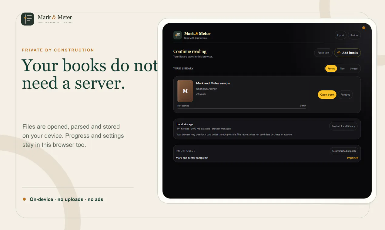 Mark & Meter gallery image