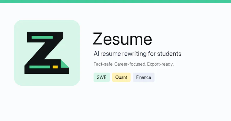 Zesume screenshot 1