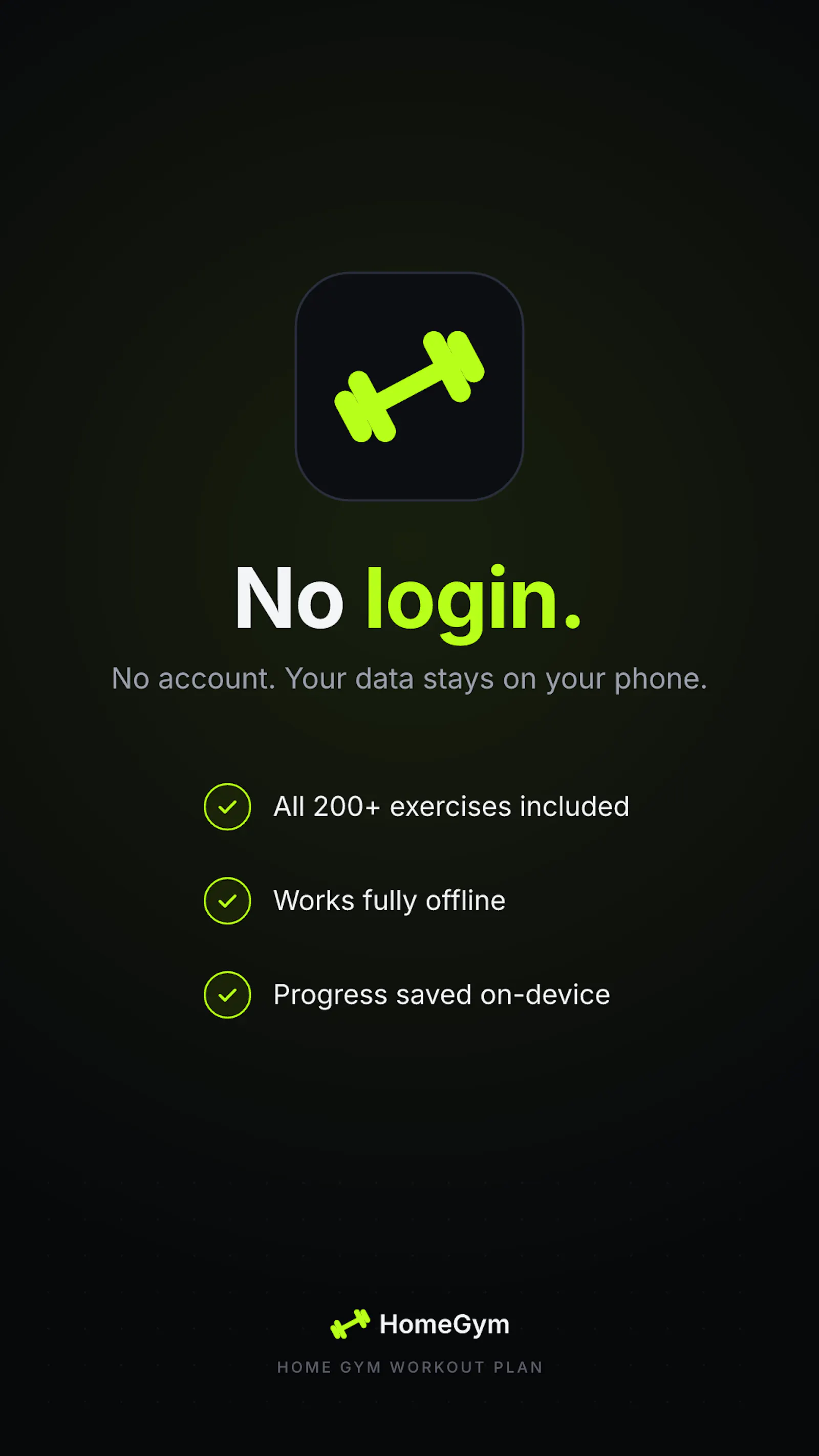 HomeGym: Home Workout Plan screenshot 3