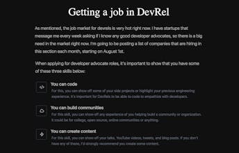 WhatisDevRel.com gallery image