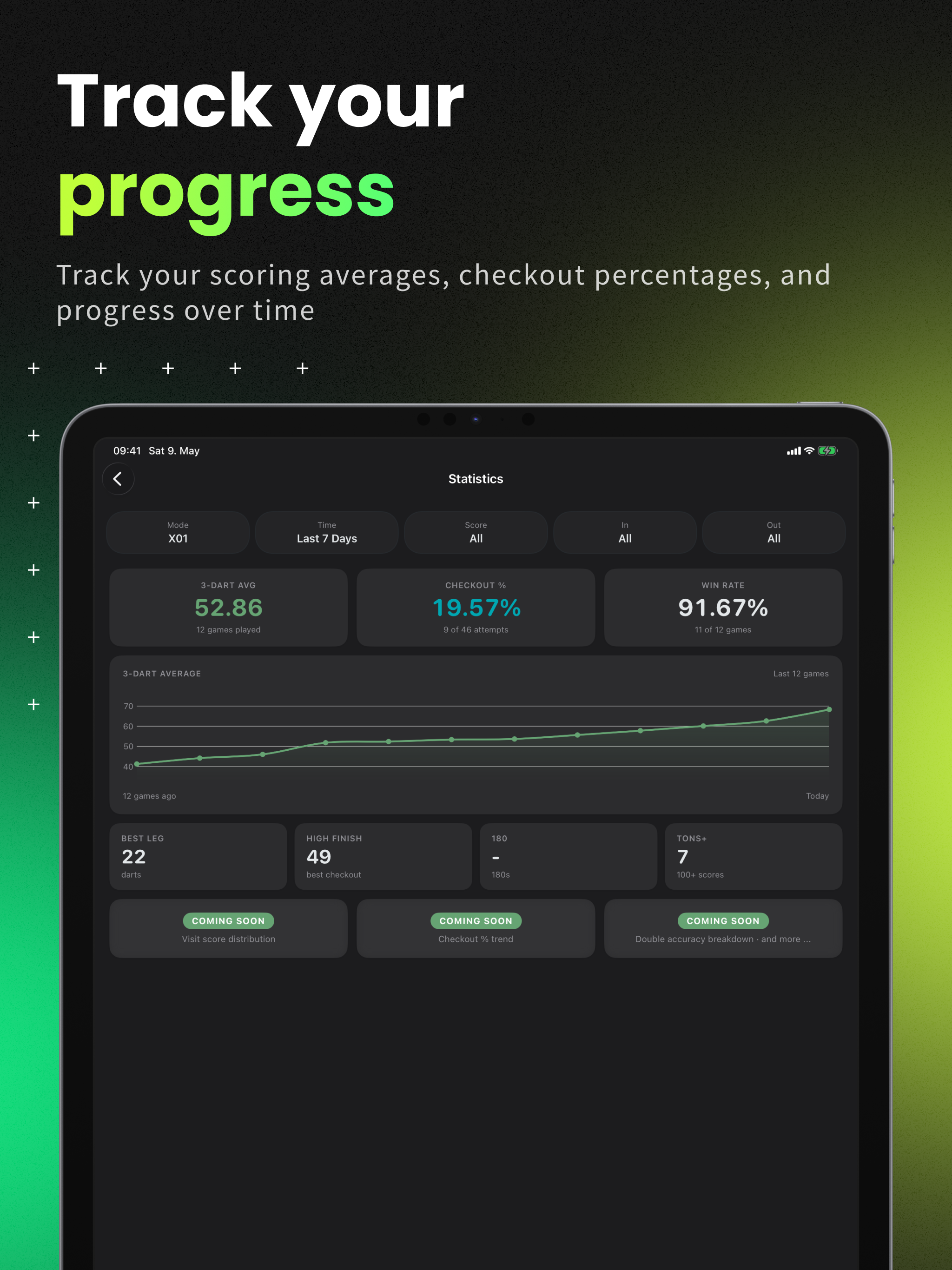 Dart Tracker - Train, Score gallery image