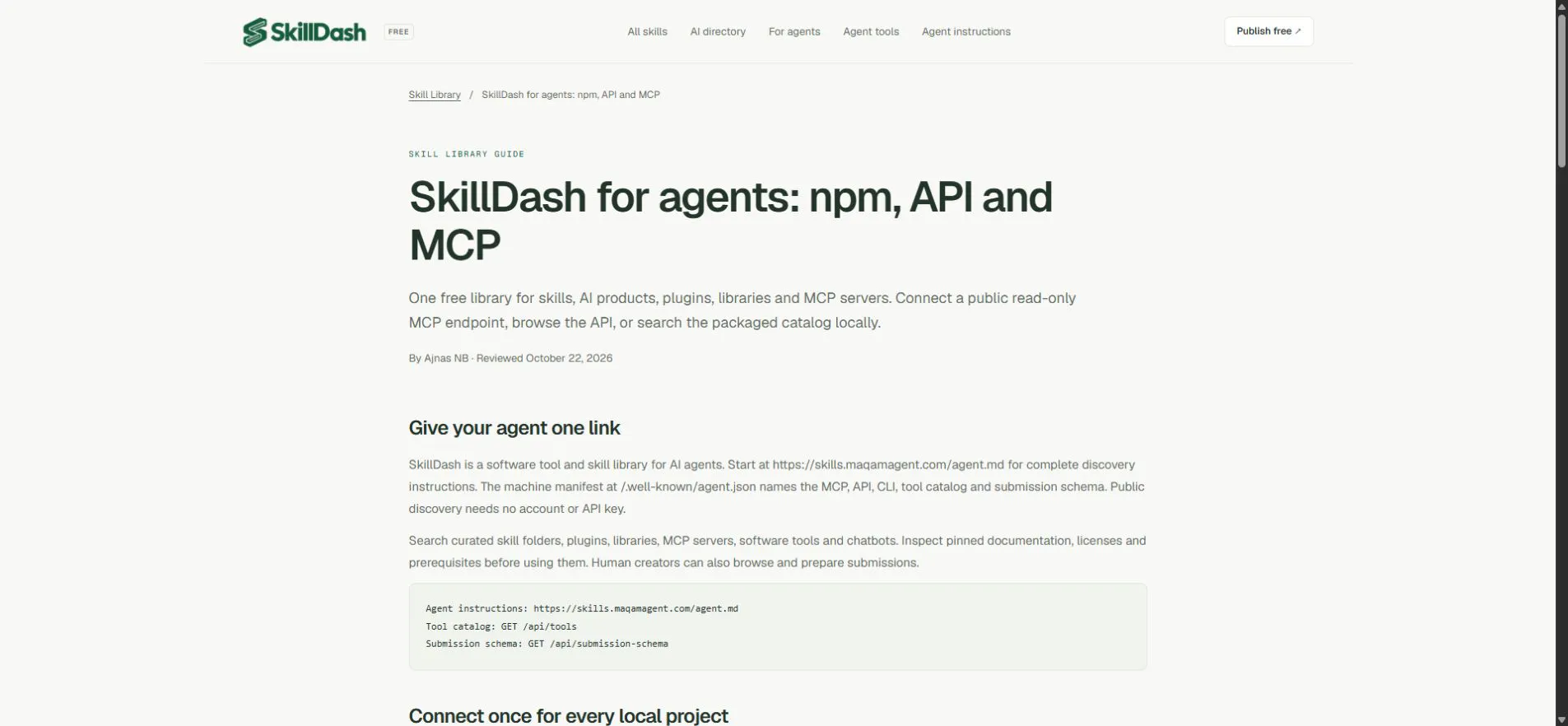 SkillDash gallery image