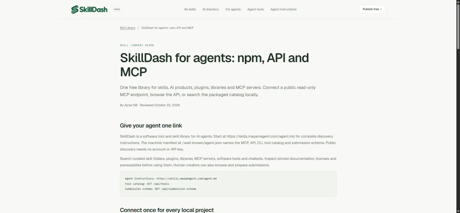 SkillDash screenshot 2