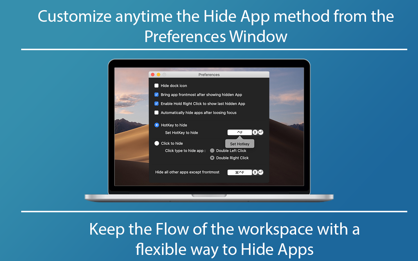 QuickHide gallery image