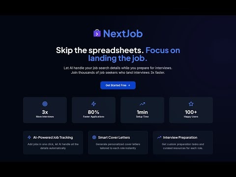 startuptile NextJob-Land your next dream job