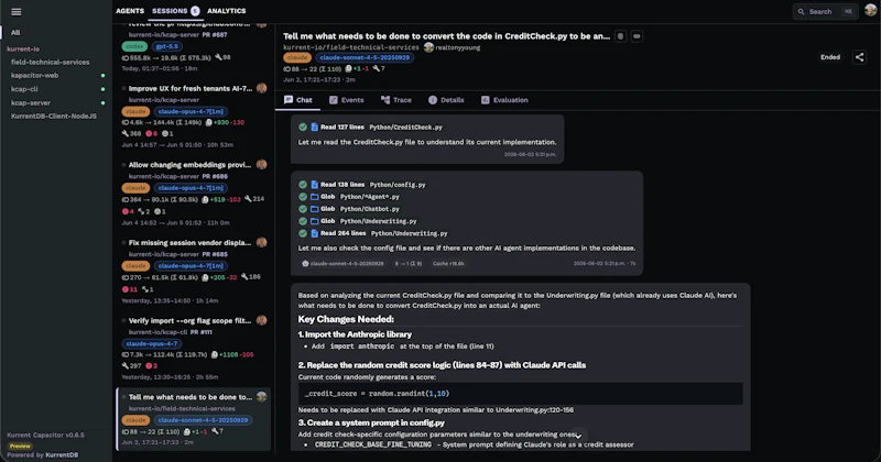 Capacitor screenshot 3