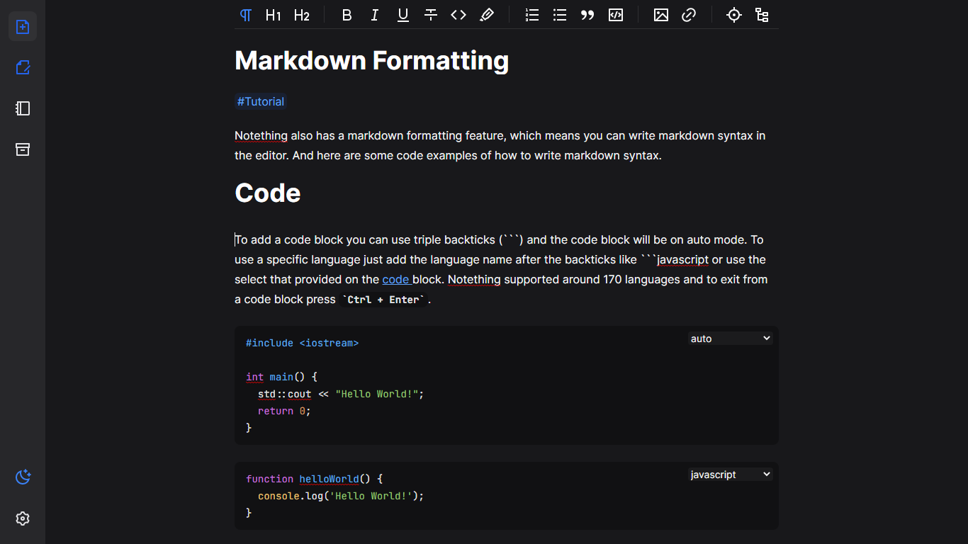 Notething gallery image