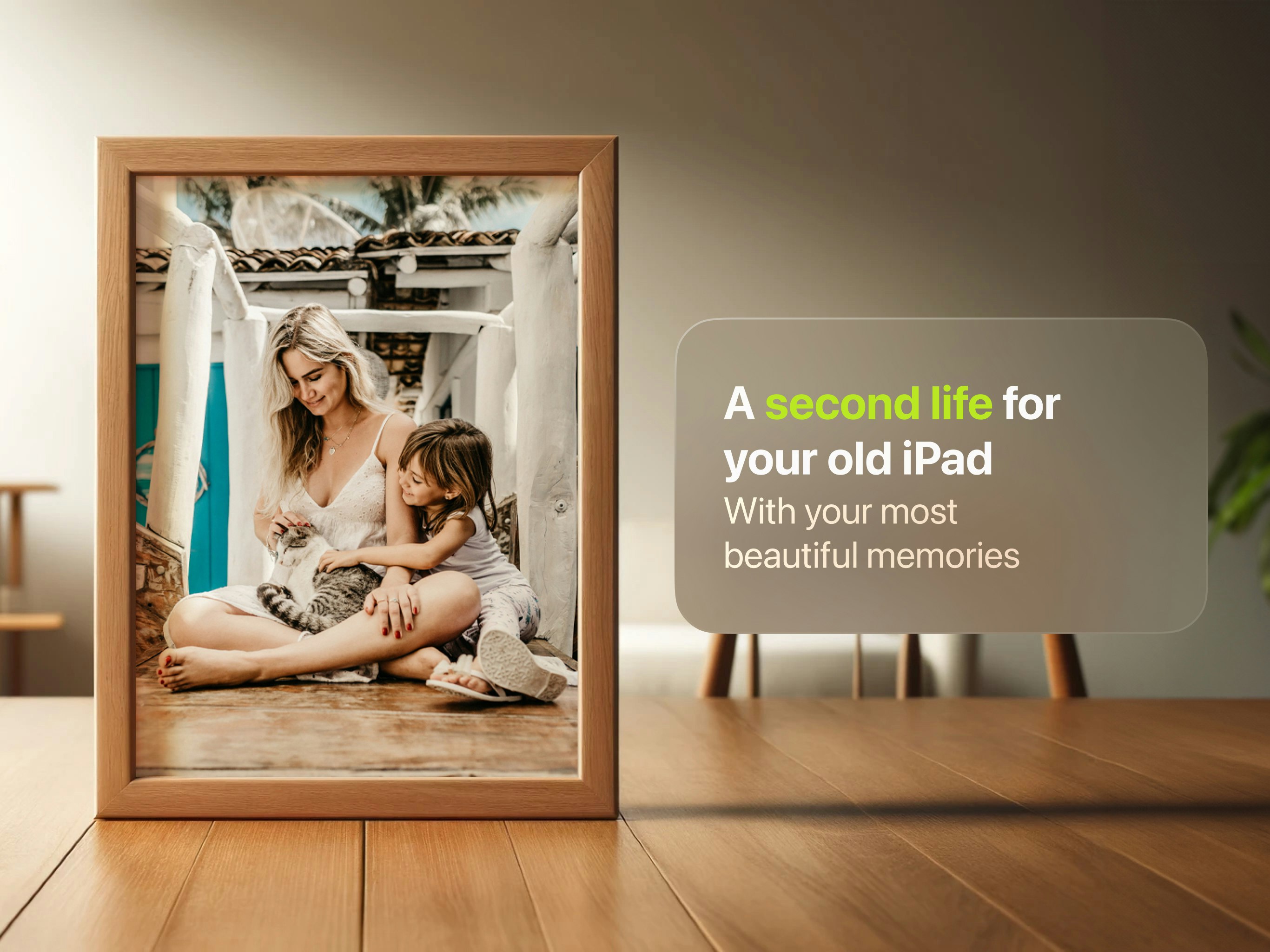 Opnieuw - Up-cyclus uw oude iPad naar een prachtig digitaal fotolijst media 1