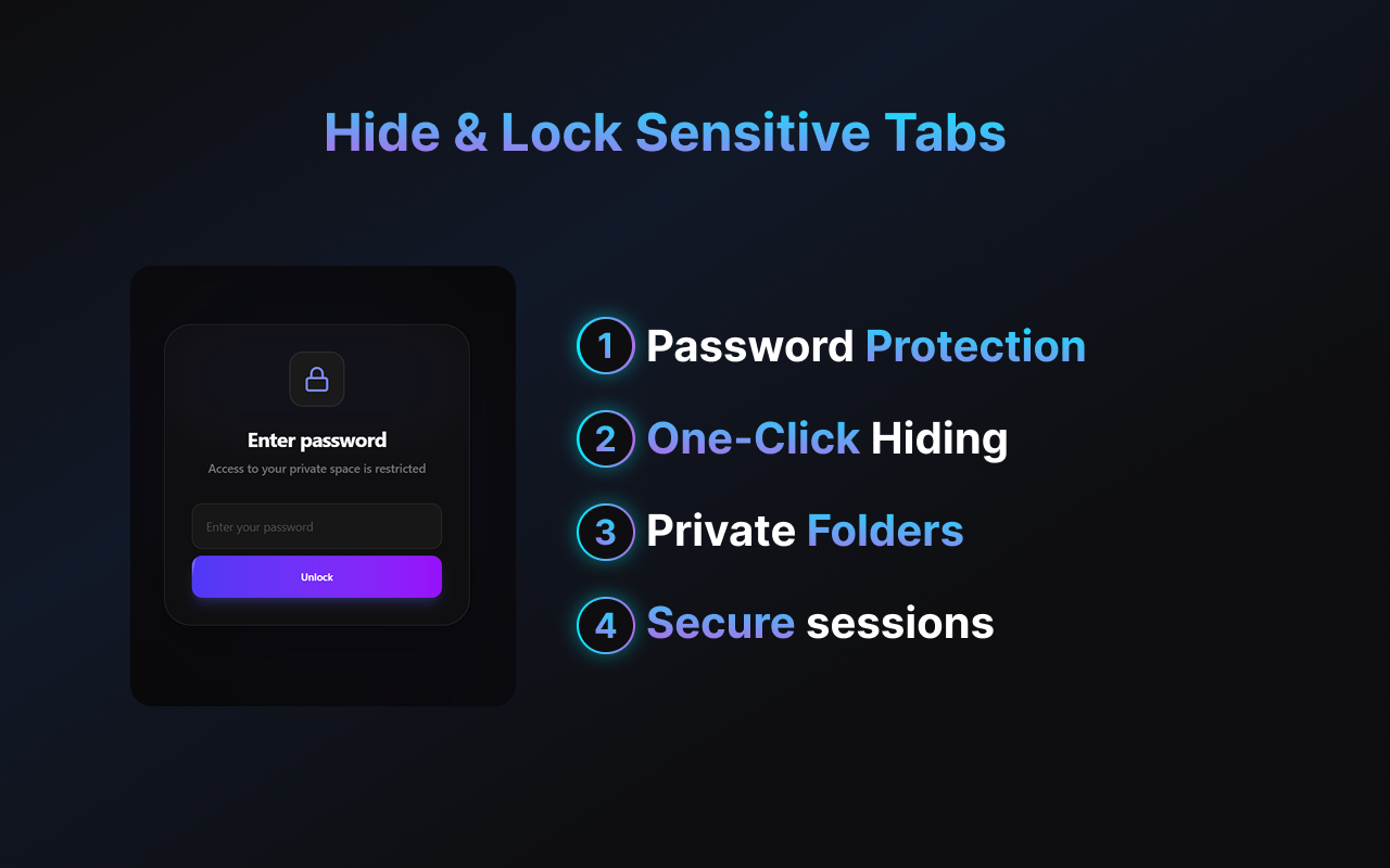Locker — Better Incognito for Chrome gallery image