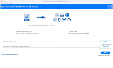 CloudXena EML Converter Tool gallery image