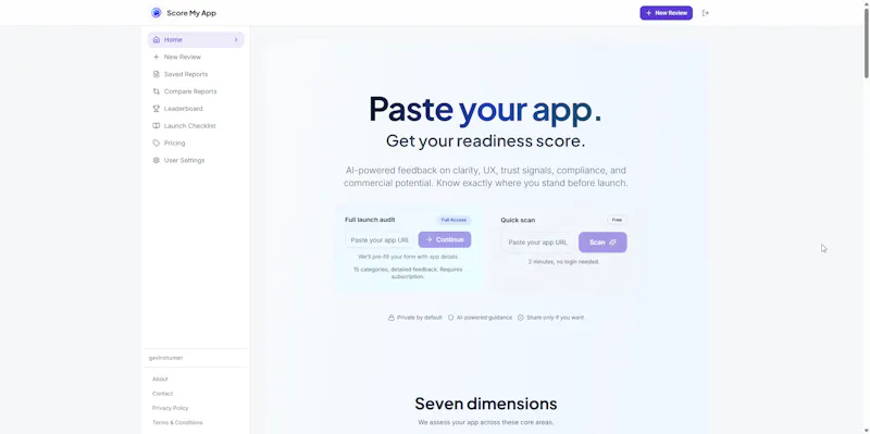 Score My App by Function Labs screenshot 1
