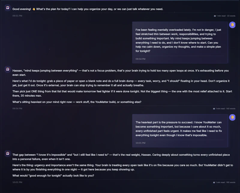 YouMatter screenshot 2