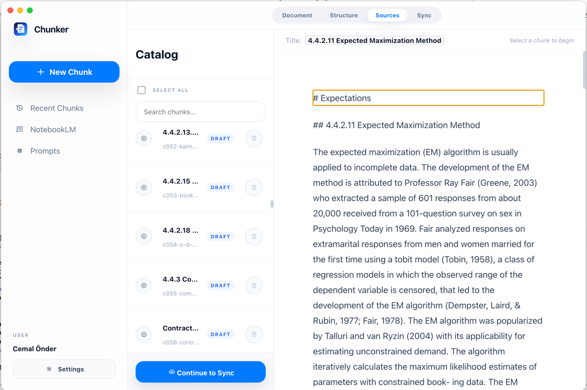 NotebookLM Chunker gallery image