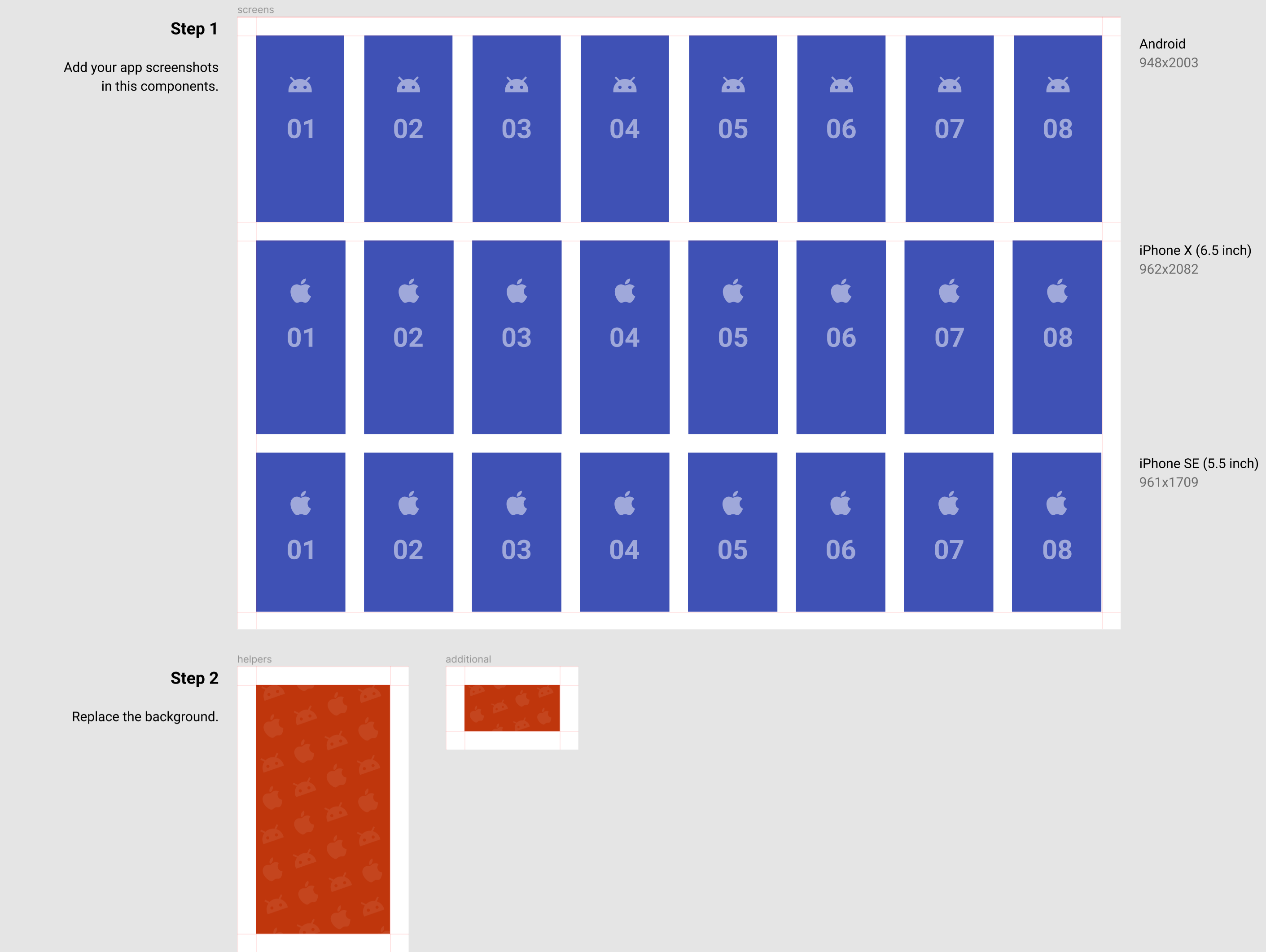 Figma Mobile Screens & Icons gallery image