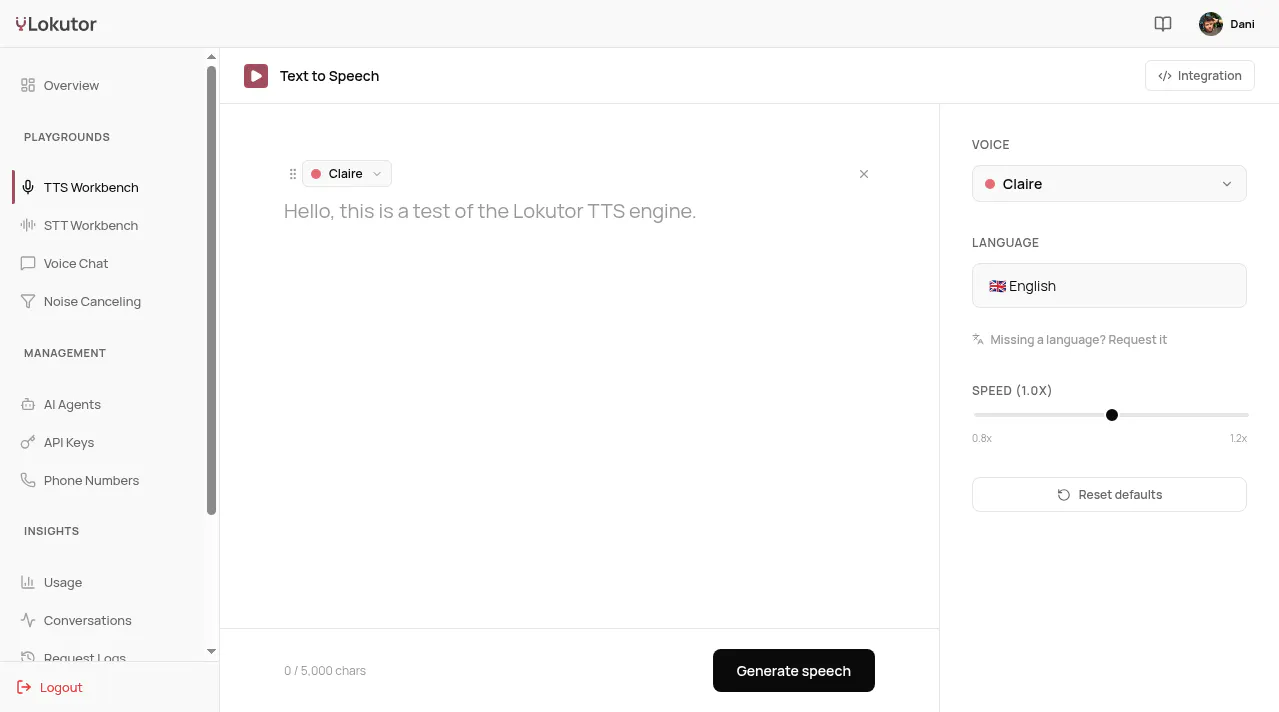 Lokutor 2.0 gallery image