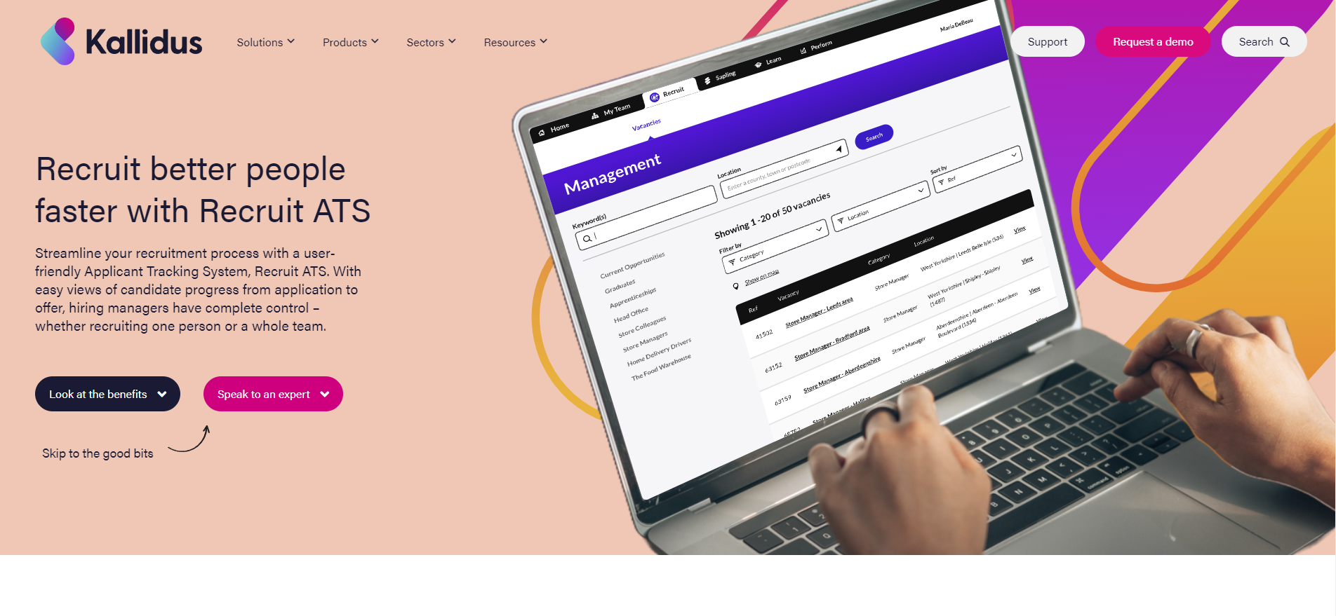 Kallidus Recruit ATS gallery image