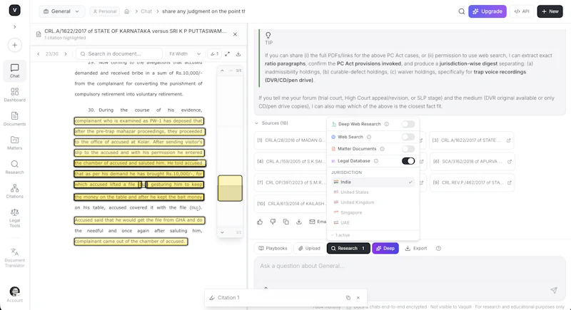 Vaquill AI - Legal Suit for law firms screenshot 5