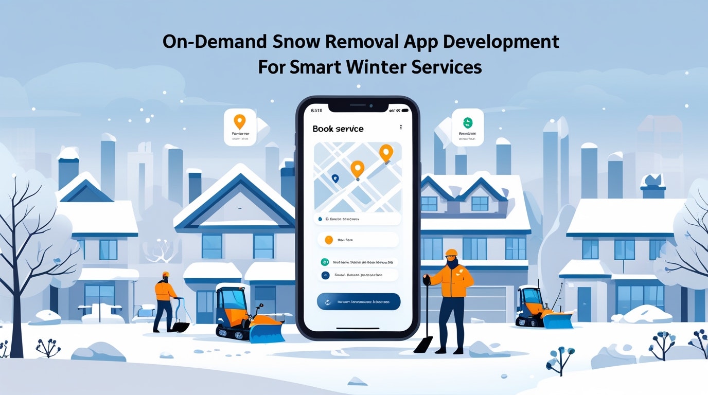 On-Demand Snow Removal App Development 