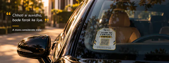 Smart Vehicle Qr Tag - SETU gallery image