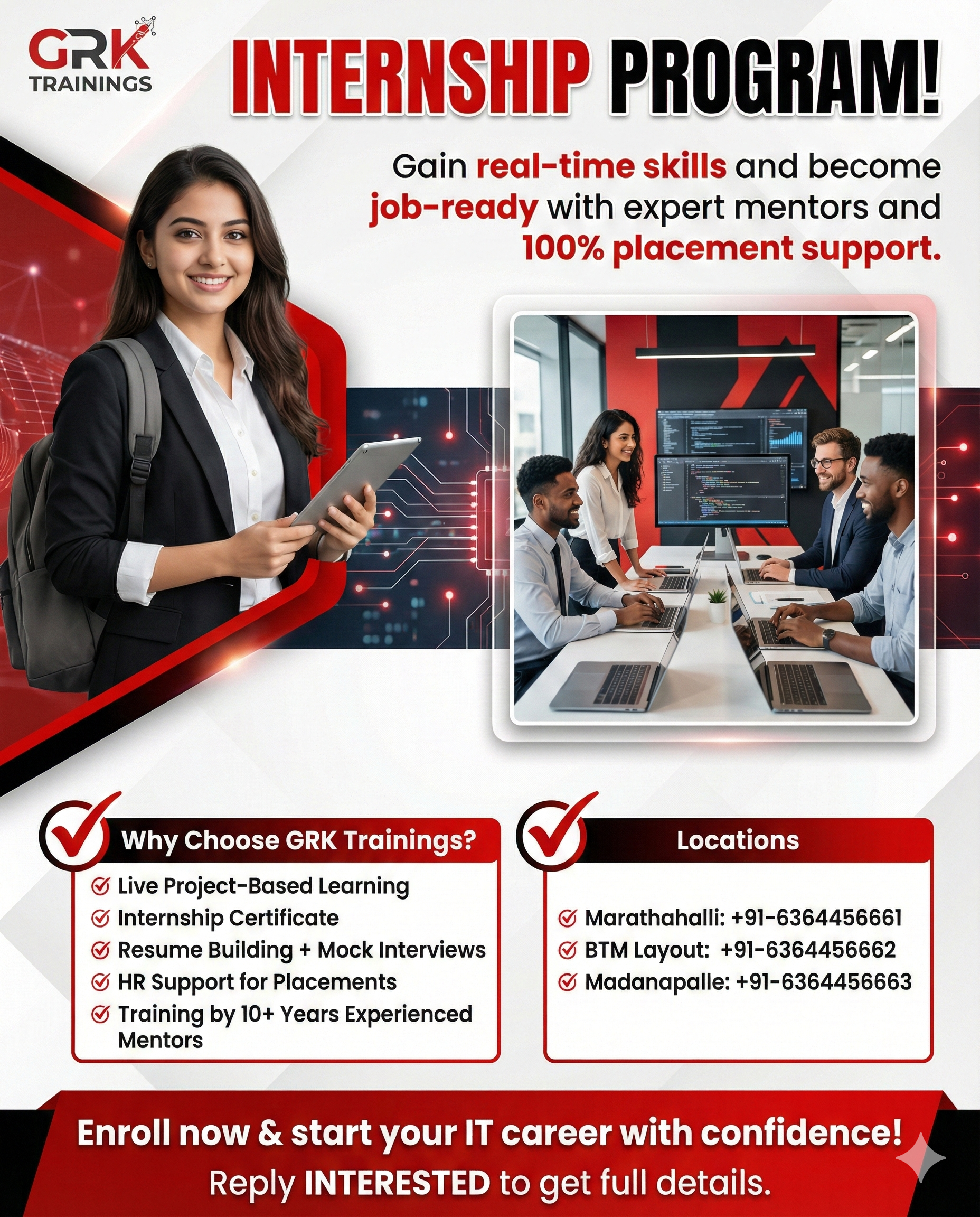 GRK Training's - Main product screenshot demonstrating key features and user interface