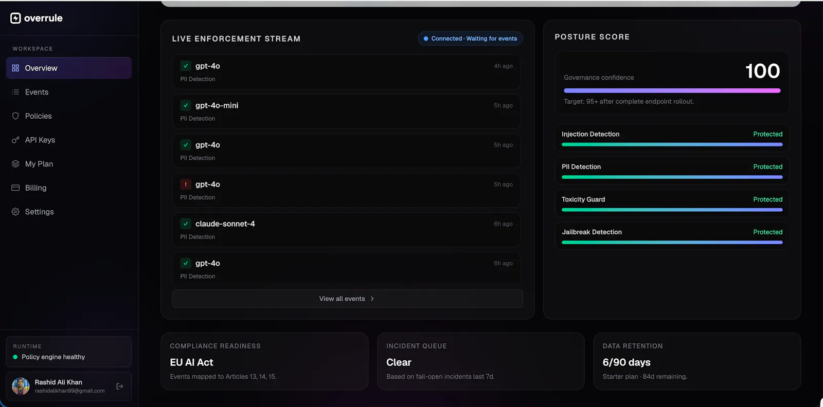 Overrule screenshot 3