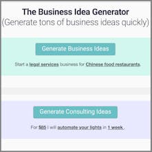 Business Idea Generator gallery image